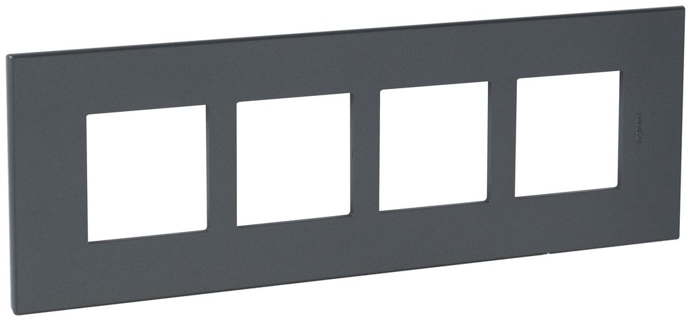 Abdeckrahmen ATO 4×1 Modul graphitgrau