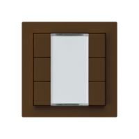 Poussoir ENC kallysto A KNX 6× s/e-link brun
