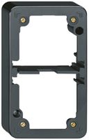 AP-Rahmen basico 2×1/30mm schwarz