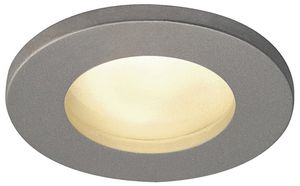 EB-Deckenleuchte SLV DOLIX OUT ROUND GU10 50W IP65/20 EB-Ø68mm grau