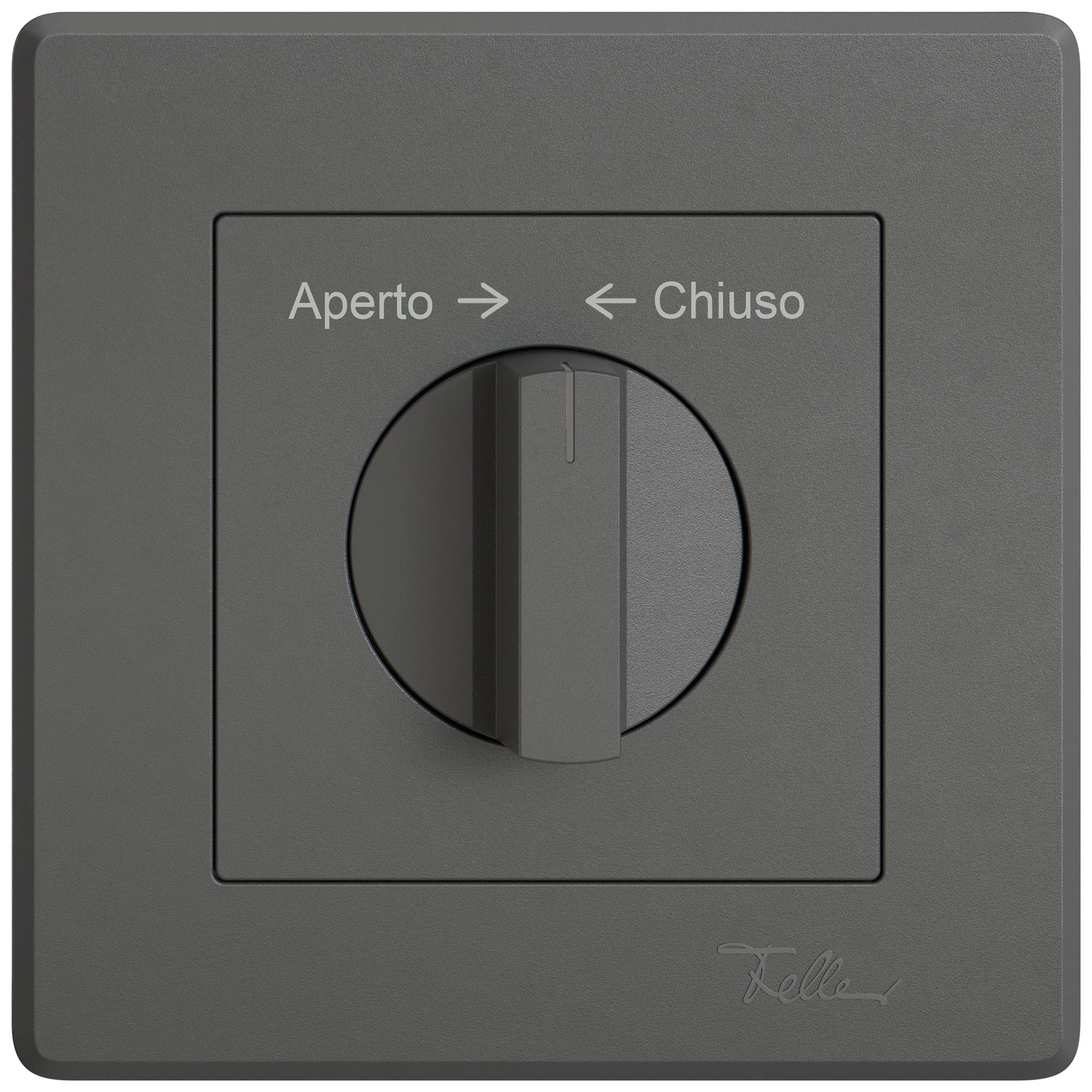 Kit de montage ENC EDIZIO.liv SNAPFIX® contact pivot.manet.Aperto → ← Chiuso grf