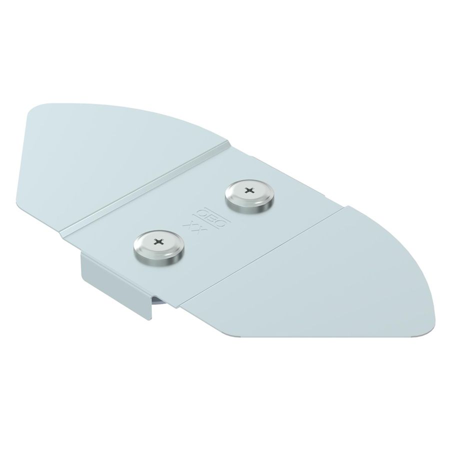 Couvercle BET RBD W coude réglable 100mm acier zingué en continu zinc-aluminium