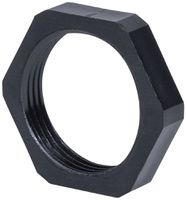 Gegenmutter Plica PA M32×1.5 sechskant, schwarz