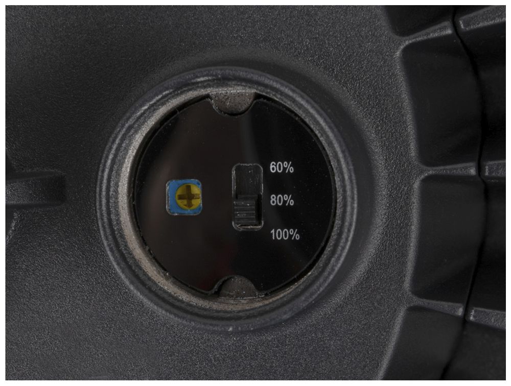 Proiettore capannone LED SLV HIGHBAY C 400 200W 35000lm 840 IP65 VWB Ø400 nero