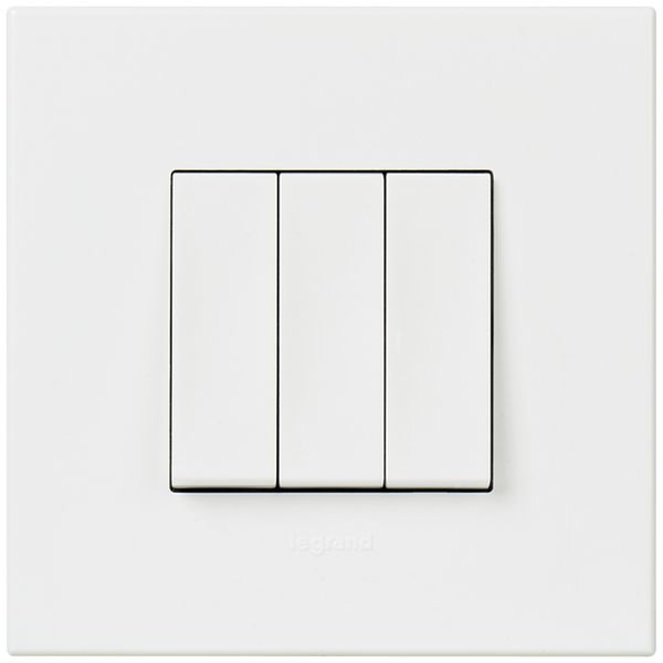 UP-Wippschalter ATO 1/3+3/1L+ 0/1L weiss 2 Module