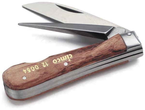 Taschenmesser CIMCO 2-teilig Holzgriff