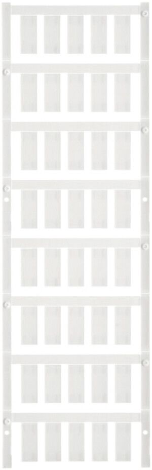 Marqueur d'appareil Weidmüller MultiCard ESG enfichable 20×9mm PA66 blanc