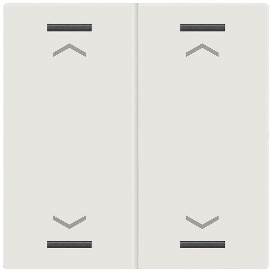 Wippe MDT TAL-60W2A11.02 1T/4B f.Sensortasten weiss matt "Jalousie"