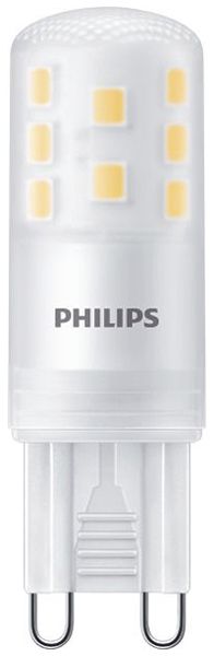Lampe LED Philips CorePro G9 3.7W 470lm 827 mat Ø16×52mm