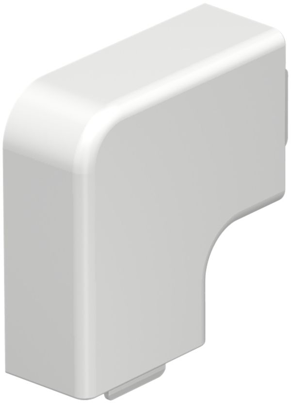 Angle plat Bettermann pour canal d'installation WDK blanc pur 15×30mm