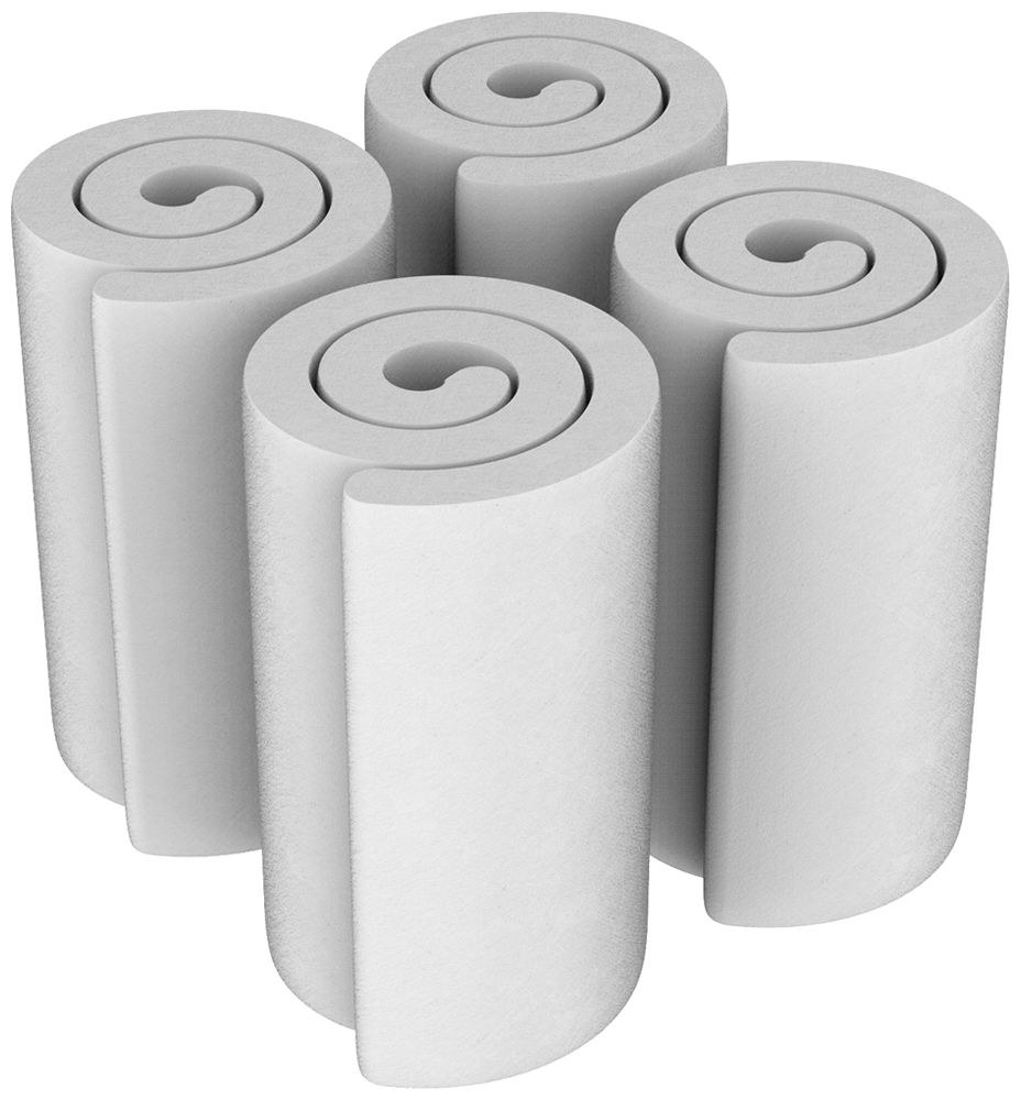 Tapis acoustique Spotbox pour boîtier INC 160mm 4pcs