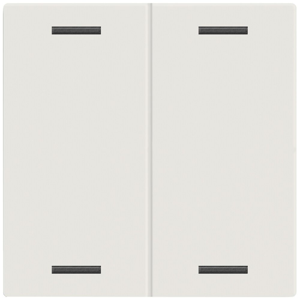 Bascule MDT TAL-60W2011.02 1t/4a p.touches tactiles blanc mat "neutre"
