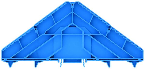 Bezeichnungsträger Weidmüller BZT PRV16 P-Reihe TS35×7.5 blau