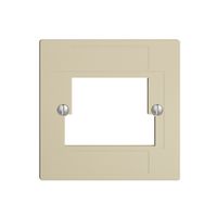 Frontplatte 2×TT,2×RJ45 vanille ITplus ITM EDIZIOdue