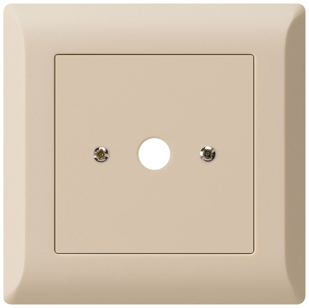 UP-Durchgangsdose kallysto.line beige Ø9mm ohne Klemmeneinsatz
