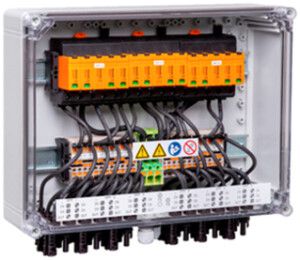 Coffret de raccordement de générateur WM GAK PVC DC 2I 1O 6MPP SPD1R EVO 11