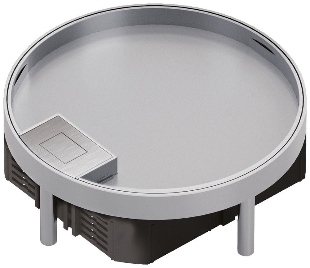 Edelstahlkassette Hager R06 LE 6 22mm rostfreier Stahl