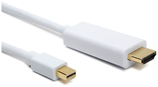 Mini-DP-HDMI-cavo Ceconet 4K 340MHz 10.2Gb/s 3m nero