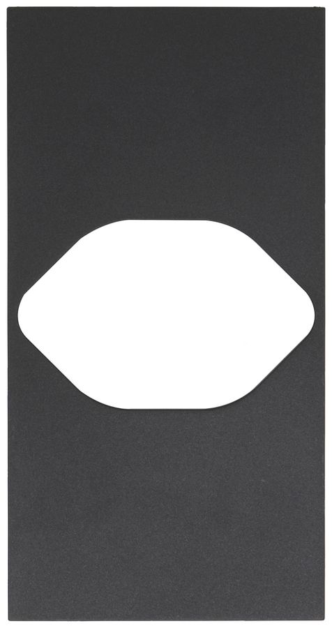 Abdeckung Living Now 2 Module für Steckdose Typ 13 oder Typ 23 schwarz