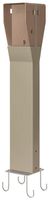 Colonne Scame 2×LITE/BUSINESS/PRO pour maçonnerie 1553×250×110mm bronze