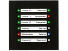 Apparecchio indicatore KNX INC MDT SCN-GLED1S.01S campo per designazione vetro