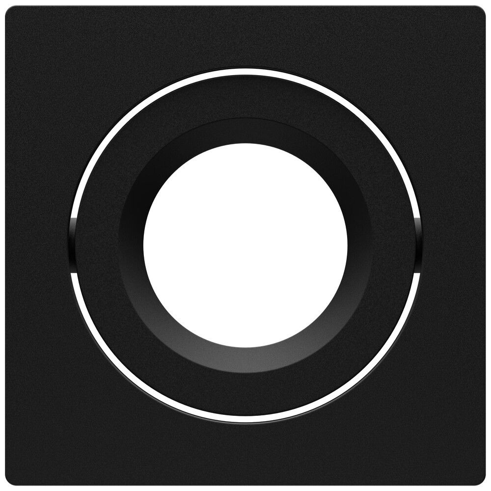 Zierring LEDVANCE SP CBO ADJ 82×82mm Aluminium schwarz