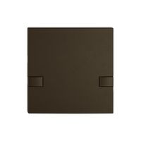 Poussoir 1/1 EDIZIO.liv SNAPFIX® p.KNX&UNI s.LED 2×comm.simple br