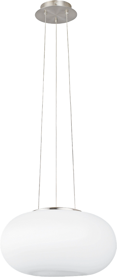 Pendelleuchte Optica ø 350x1000mm E27 2x60W, Glas opal