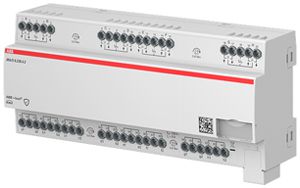 Attuatore per persiana AMD ABB JRA/S8.230.4.2 8-volte 6A/230VAC misura.tde ingr.
