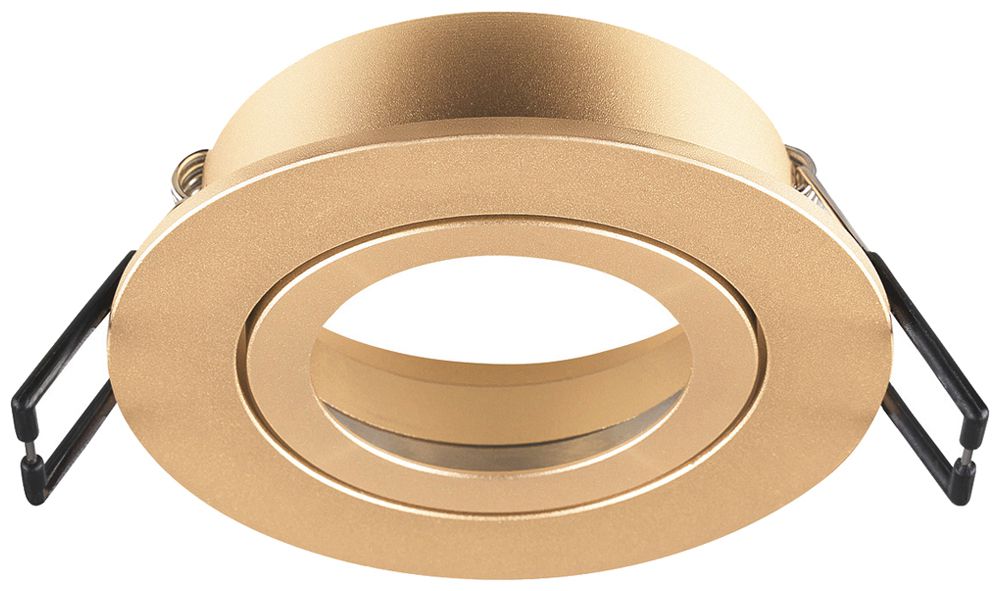 Einbaurahmen SLV NEW TRIA 68 Aluminium Ø82×26mm Messing