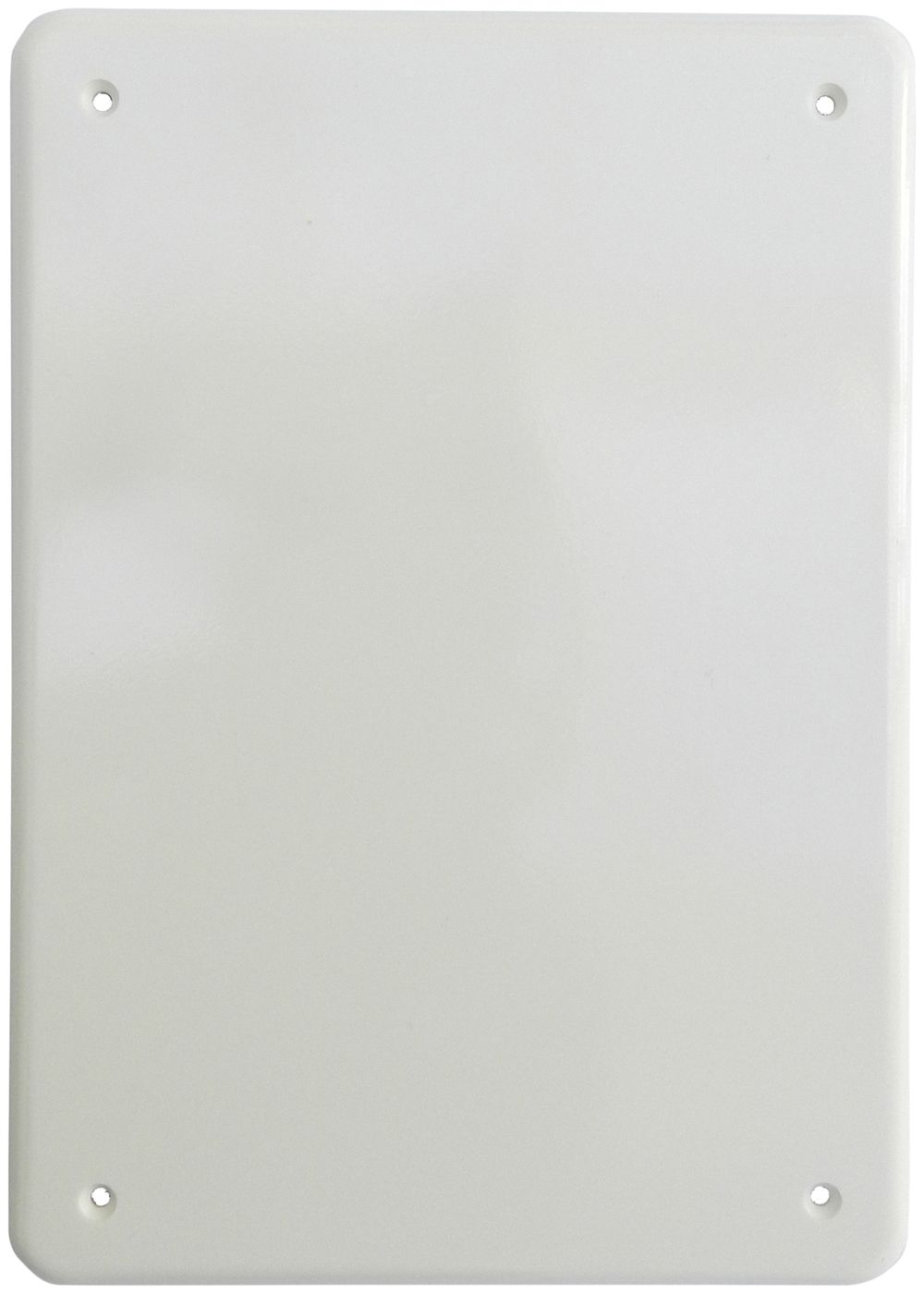 Plaque de recouvrement ENC 3×2 4 trous de fixation blanc