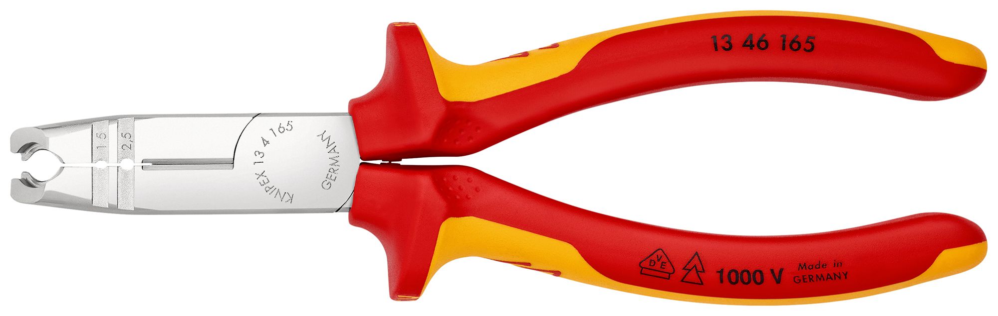 Abmantelungszange KNIPEX VDE Ø8…13mm 1.5…2.5mm²