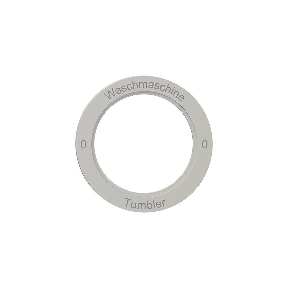 Disque indicateur NEVO, p.interrupteur rotatif, 0-Waschmaschine-0-Tumbler, grc