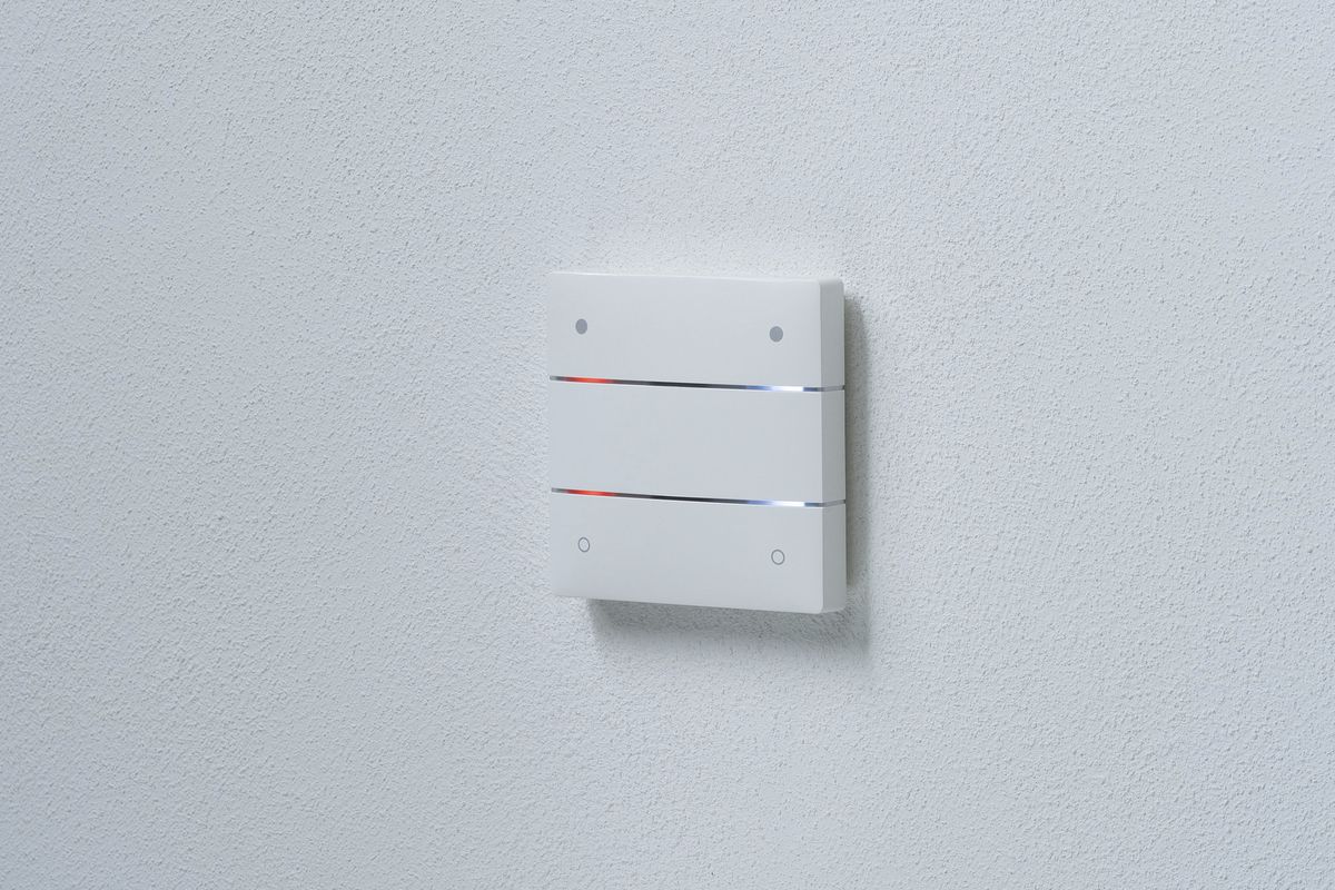 UP-Tastsensor Theben iON 104 KNX, 4-fach, mit Temperatursensor