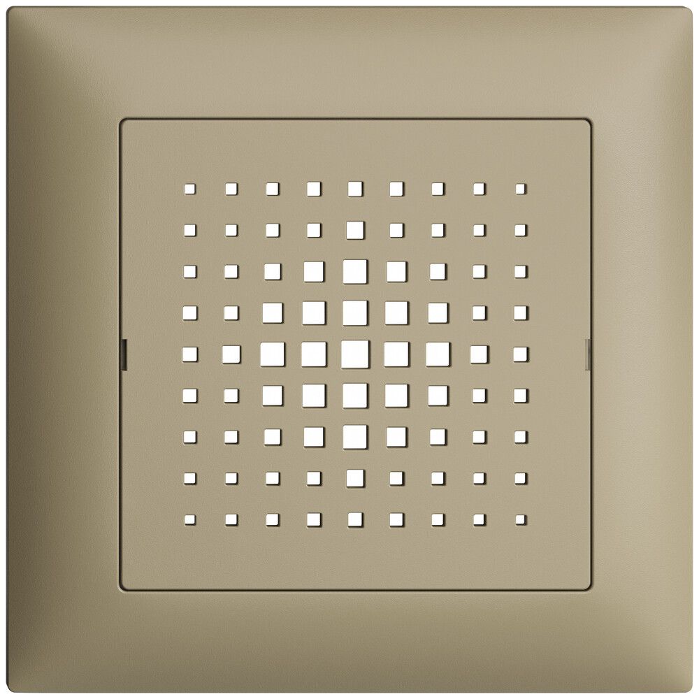 UP-Frontset EDIZIOdue sand 88×88mm zu Gong 3070