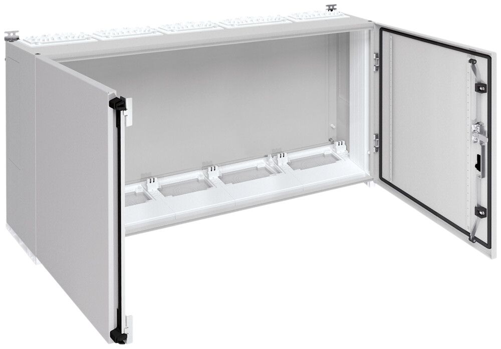 Armoire murale Hager univers porte pleine CP I IP55 800×1300×275mm RAL 7035
