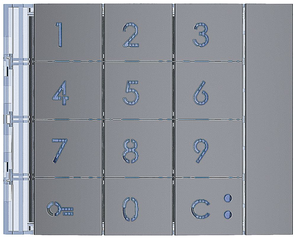 Frontblende für Code-Tastatur-Modul Sfera graphitgrau