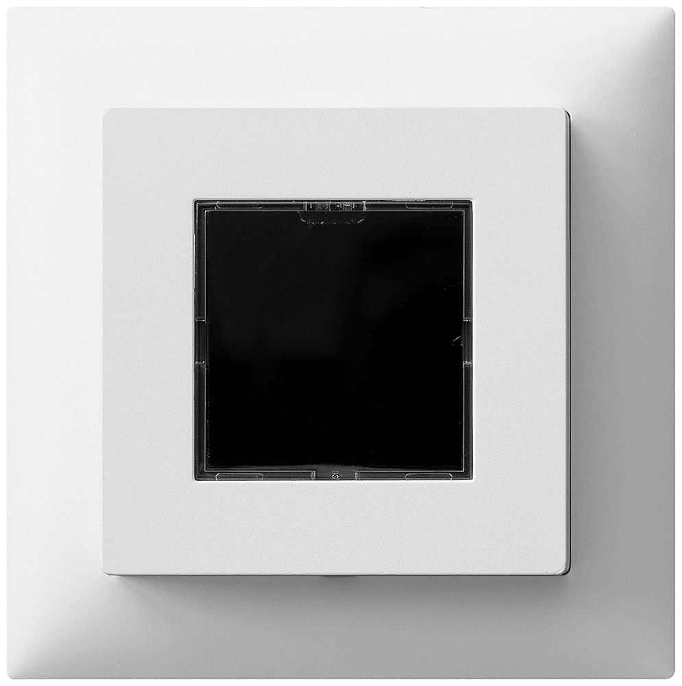 RF-Multisensor ALADIN EDIZIOdue, EnOcean, Temp./Hell./rF/Beschl., Solar, weiss