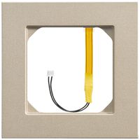 Telaio di copertura kallysto.pro 1×1 savanna per illuminazione angolo bianco