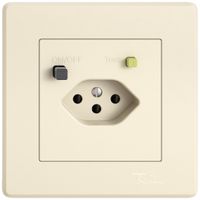 UP-Steckdose FI EDIZIO.liv  1×T13 cr
