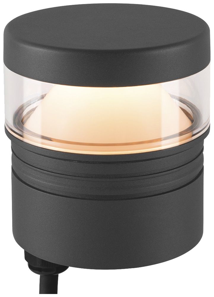 Testa della lampada LED SLV M-POL S 10W 750lm 827 IP65 DALI Ø120.9 antr.360°