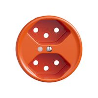 Kit di montaggio STANDARDdue SNAPFIX® per presa 2×T13 con lente frontale ar