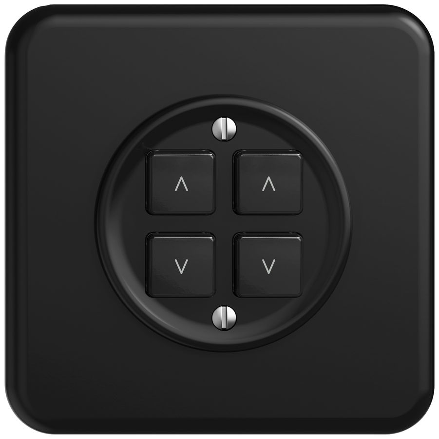 Interruttore tapparelle INC STANDARDdue Wiser SNAPFIX® 2 canali 4 tasti ne