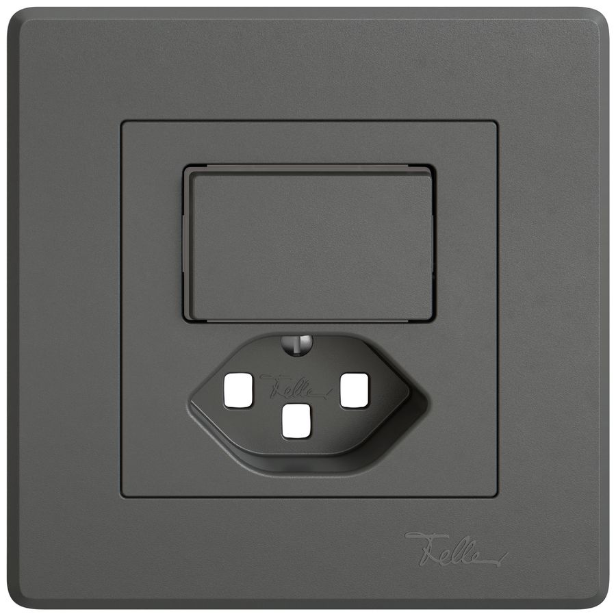 UP-Montageset EDIZIO.liv SNAPFIX® für Kombi.T23 m.1 Knopf bel.m.Seitenlinse dgu