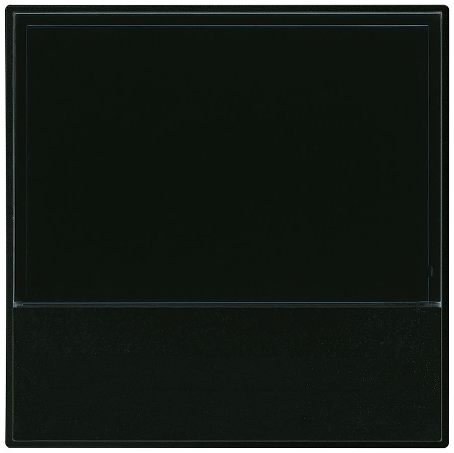 Raumtemperaturregler Hager basico A KNX mit zusätzlichen Tasten schwarz