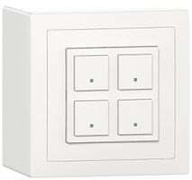 AP-Sensor/Schaltaktor 2/2×SIDUS free@home wireless, weiss