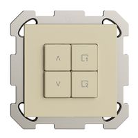 UP-Nebenstelle 1K/4T zu Storenschalter Szene Edue Wiser vanille