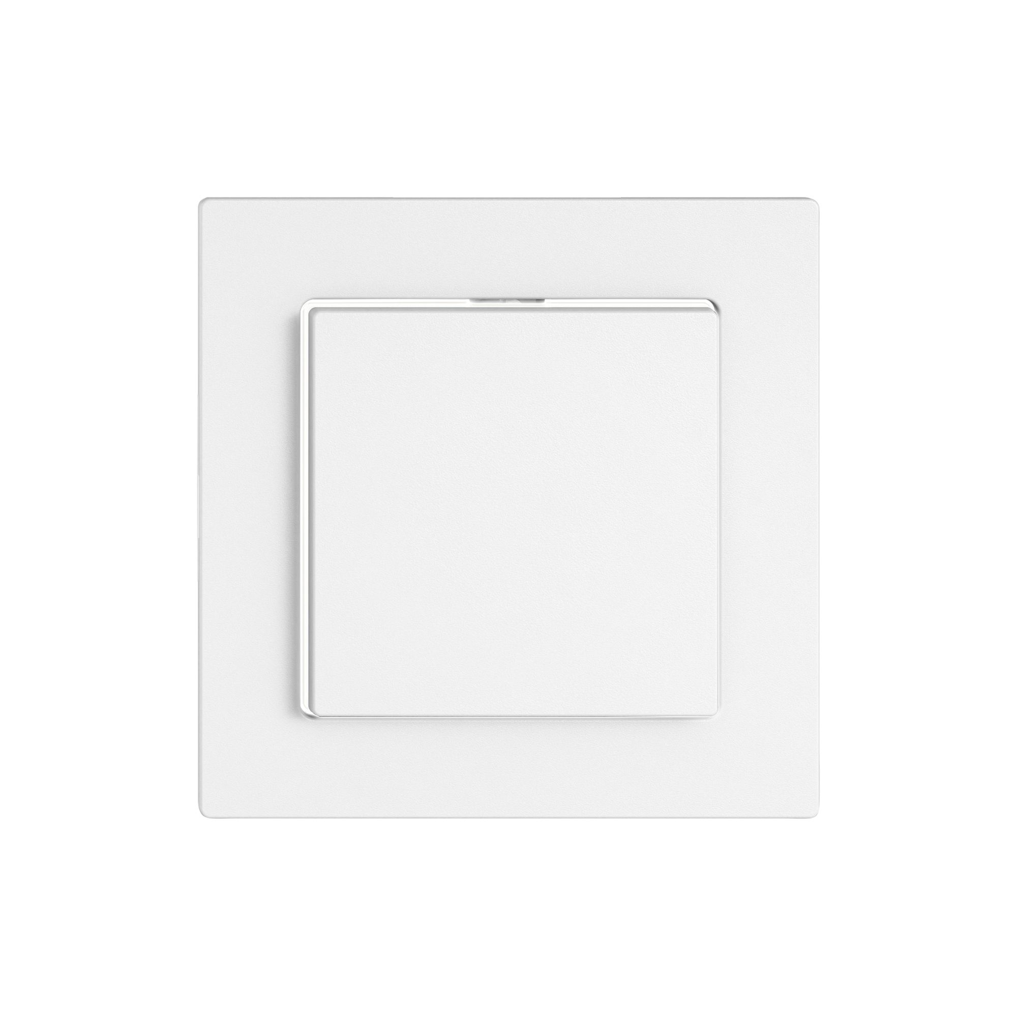 Leuchtdruckschalter EDIZIO.liv SNAPFIX® 3/2L Seitenlinse LS weiss ws