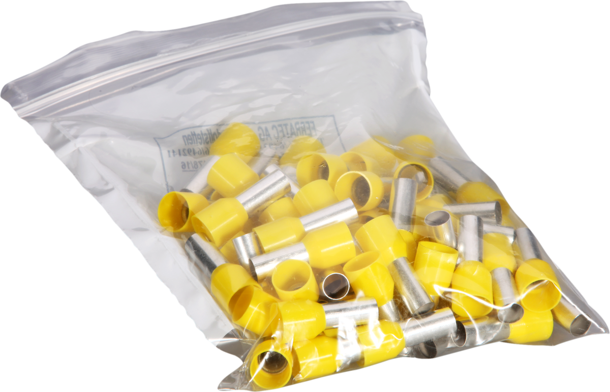 Aderendhülse Ferratec DIN isoliert 25mm²/16mm gelb