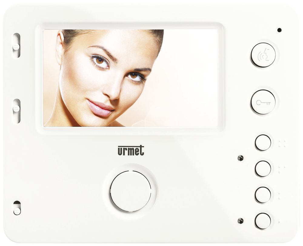Station intérieure vidéo AP Urmet Mìro, 2VOICE, écran couleur 4.3", 160×129×23mm